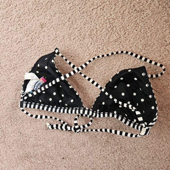 Roxy Swim Top Reversible Size M - Picture 2 of 3